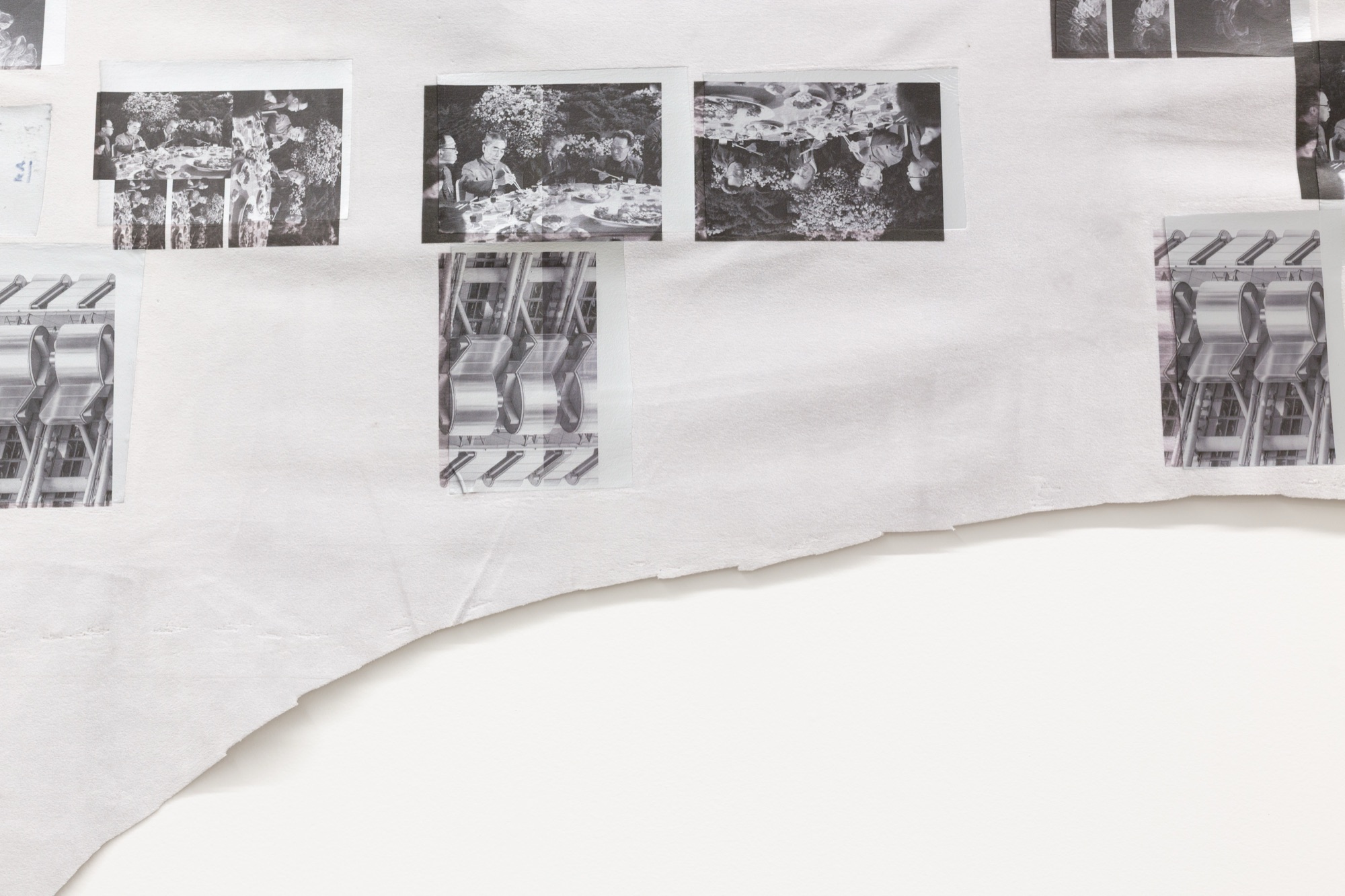Arch (detail) | 2025 | heat foil, uv print on synthetic velvet | 155 x 245 cm | https://sumer.nz/exhibitions/73-martyn-reynolds-arch/overview/