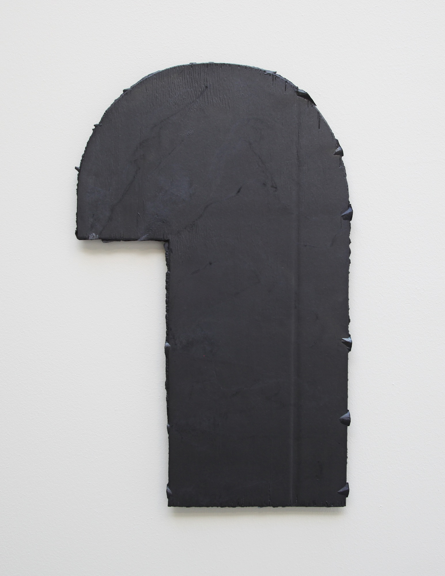 Black Hammer Blank | 2019 | anodized cast aluminium | 48 x 30 cm | https://www.sydneysydney.net/norma-redpath-martyn-reynolds