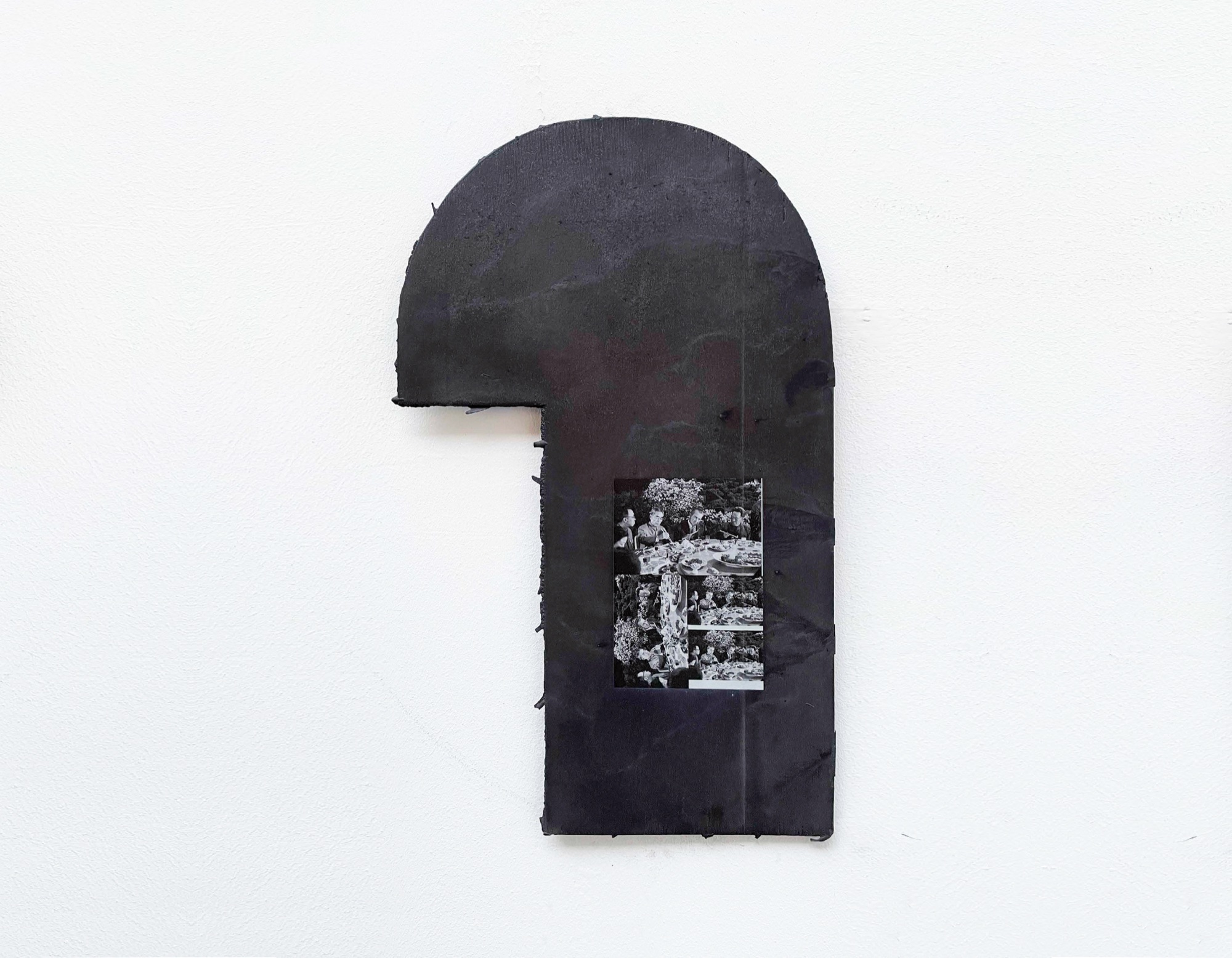 Black Hammer Nixon Banquet Testsheet | 2020 | uv print on anodized cast aluminium | 48 x 30 cm | https://www.louisreed.nyc/metal-machine-music
