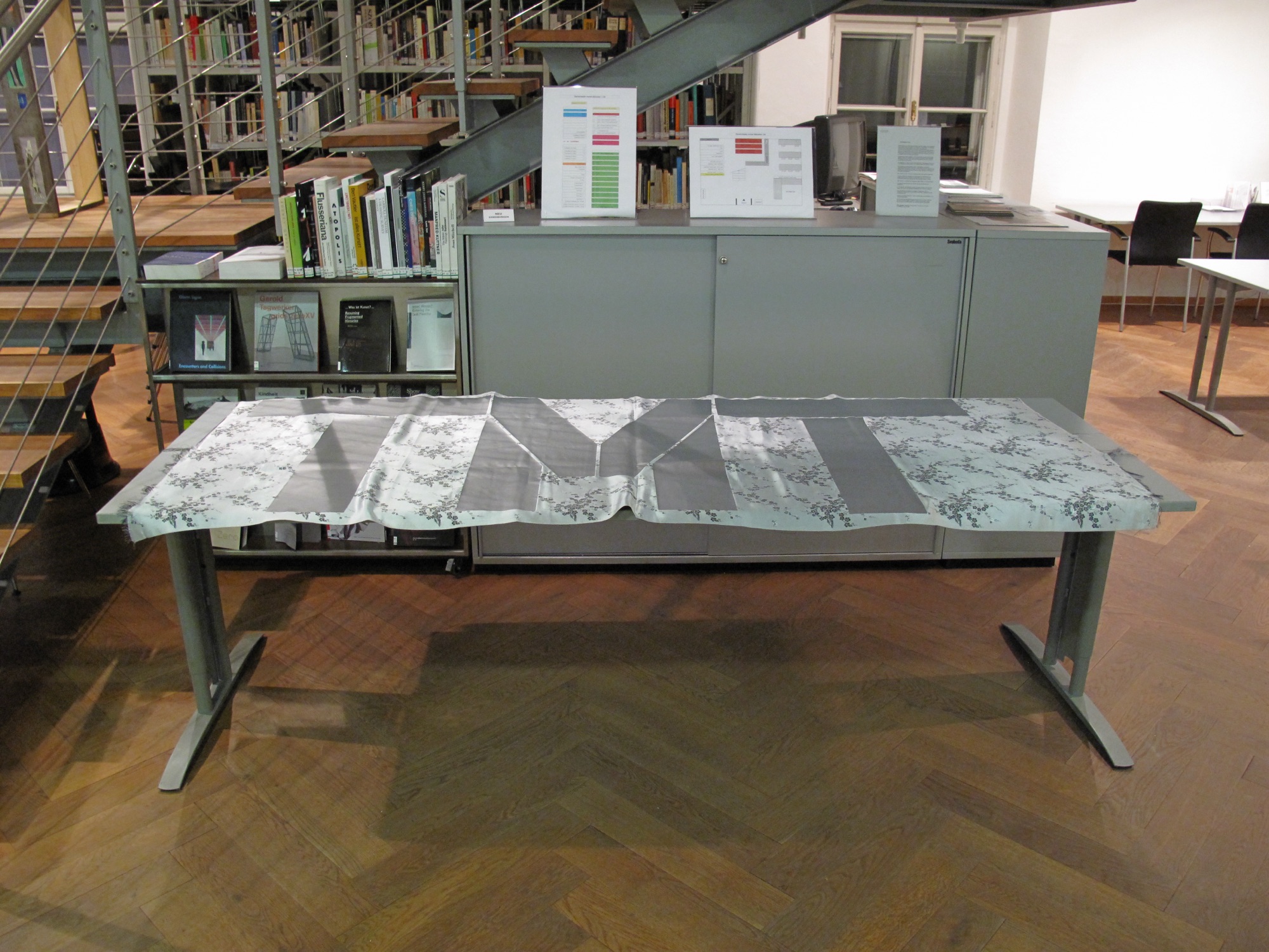 Cologne? | exhibition view | MUMOK Library, Vienna | 2016 | https://www.mumok.at/kalender/franz-lonely-austrionaut
