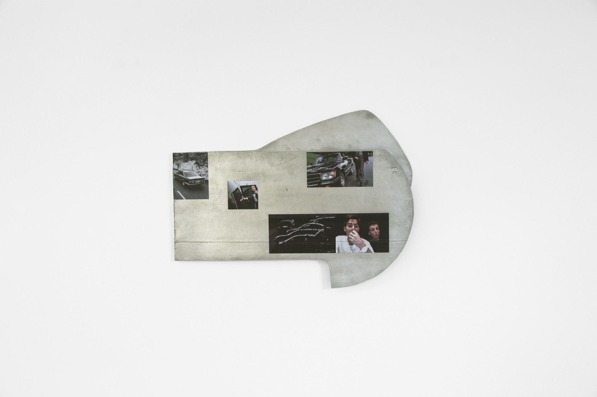 Francis, Richard, Oscar | 2014 | uv print on cast aluminium | 50 x 40 x 10 cm | https://eyecontactmagazine.com/2014/05/martyn-reynolds-at-gloria-knight