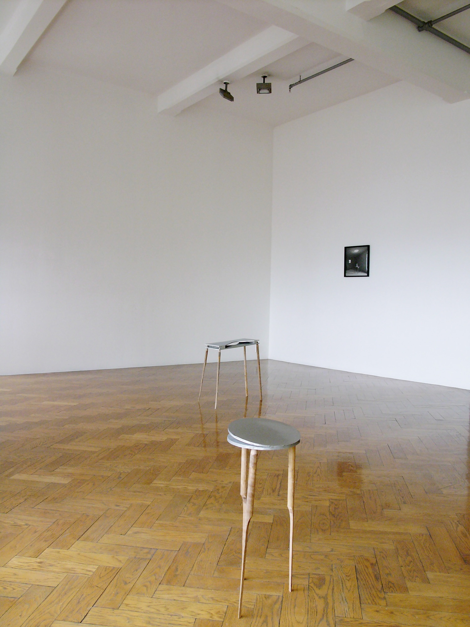 Ralph Hotere, Bill Culbert, Martyn Reynolds | exhibition view (with work by Bill Culbert) | Sue Crockford Gallery, Auckland | 2010